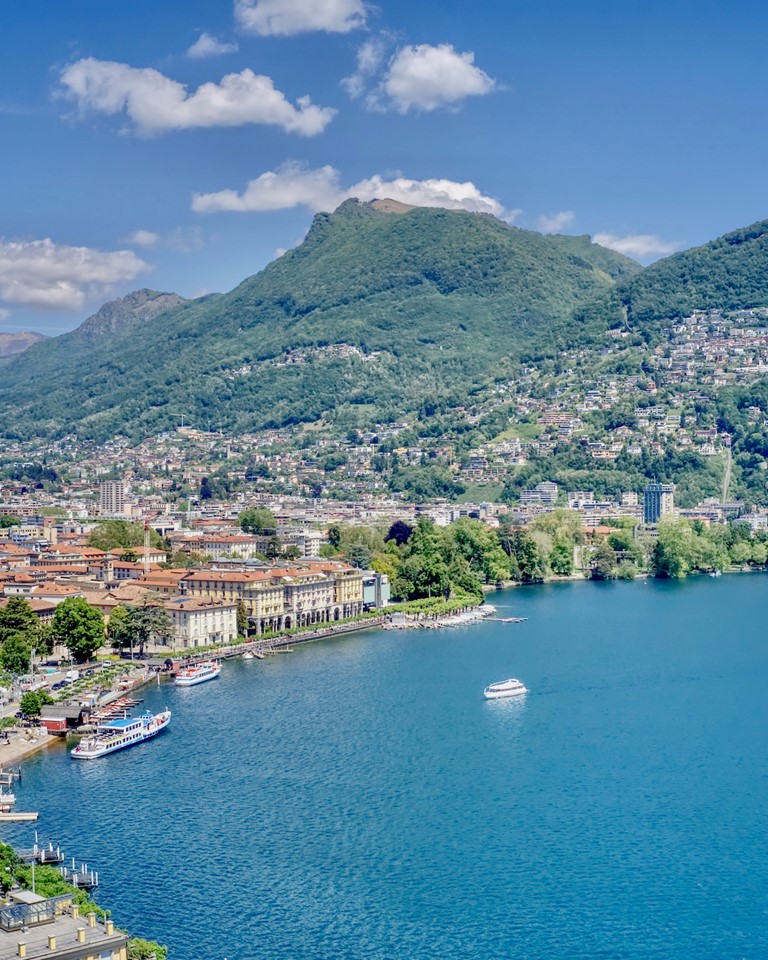 Locarno Region, Lake Maggiore view, Swisswetagshares Ticino, Switzerland